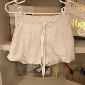 White athletic shorts